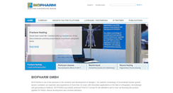 Desktop Screenshot of biopharm.de